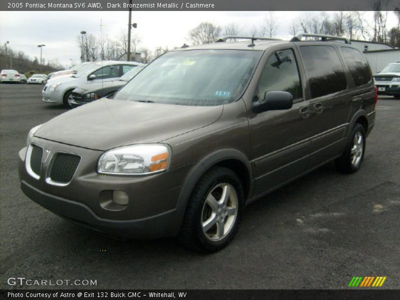 Dark Bronzemist Metallic / Cashmere 2005 Pontiac Montana SV6 AWD