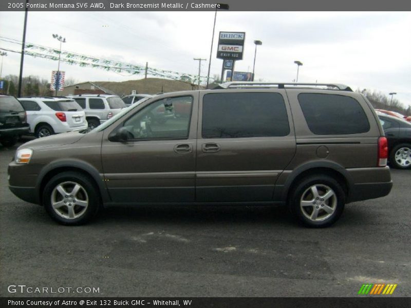 Dark Bronzemist Metallic / Cashmere 2005 Pontiac Montana SV6 AWD