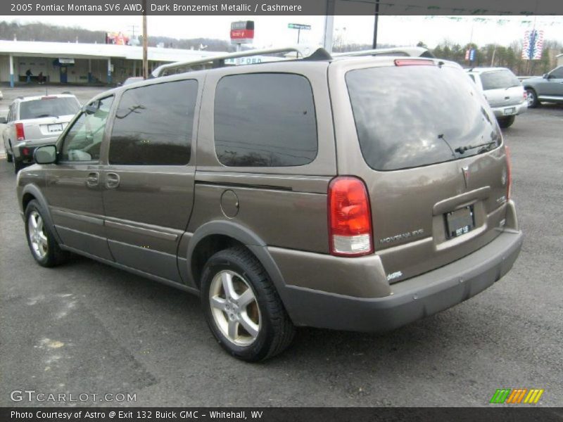 Dark Bronzemist Metallic / Cashmere 2005 Pontiac Montana SV6 AWD