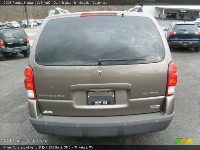 Dark Bronzemist Metallic / Cashmere 2005 Pontiac Montana SV6 AWD
