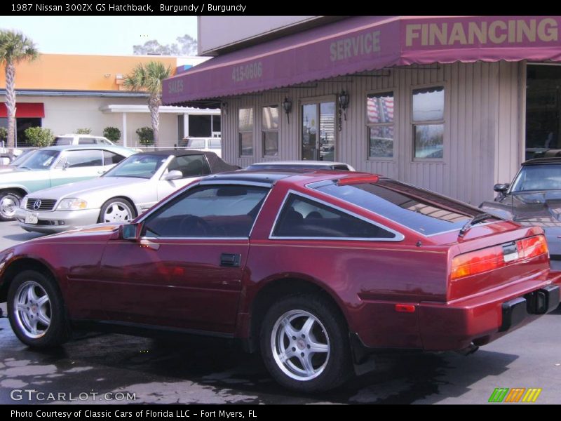 Burgundy / Burgundy 1987 Nissan 300ZX GS Hatchback