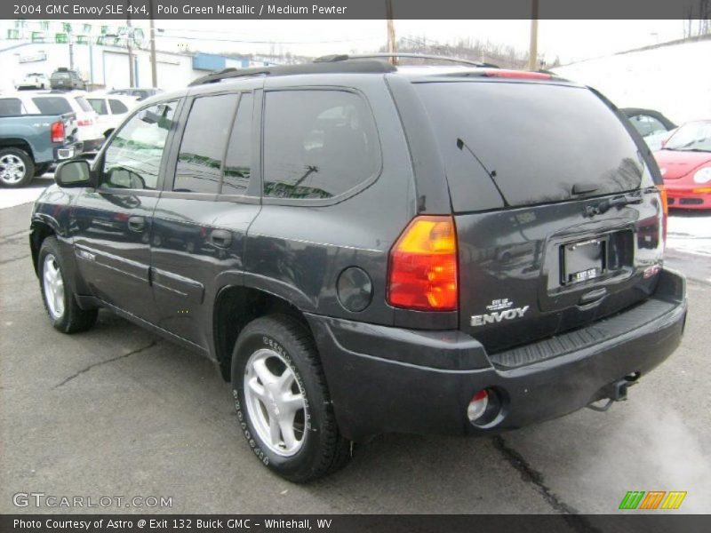 Polo Green Metallic / Medium Pewter 2004 GMC Envoy SLE 4x4