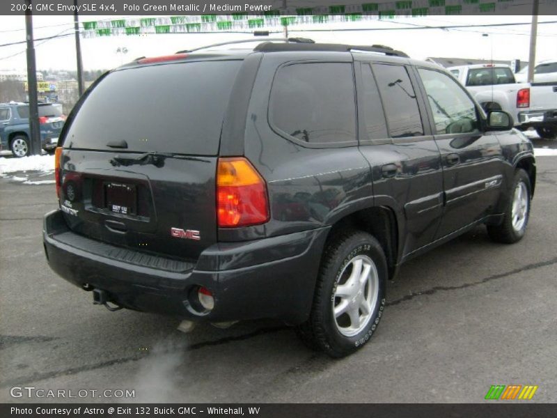 Polo Green Metallic / Medium Pewter 2004 GMC Envoy SLE 4x4