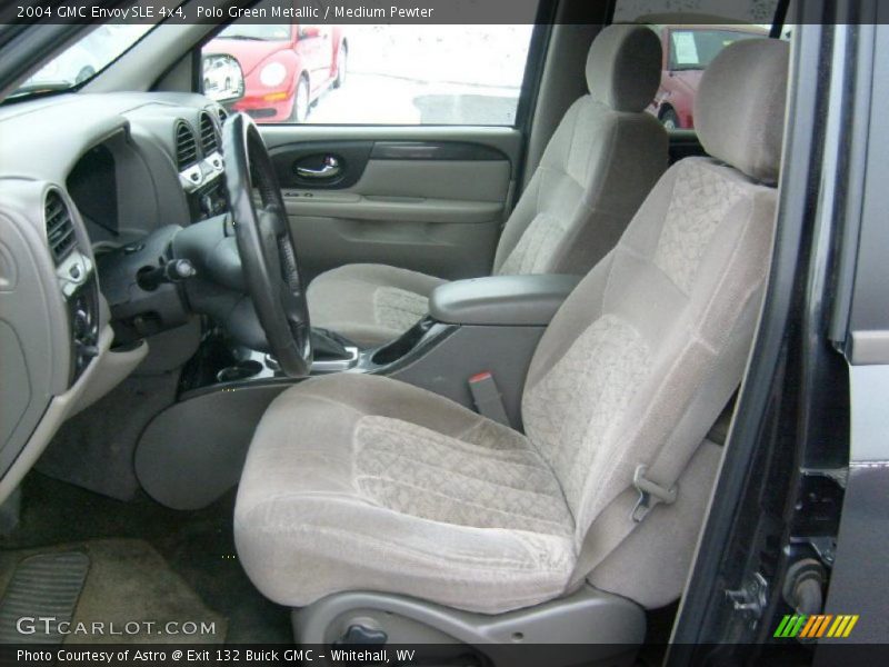 Polo Green Metallic / Medium Pewter 2004 GMC Envoy SLE 4x4