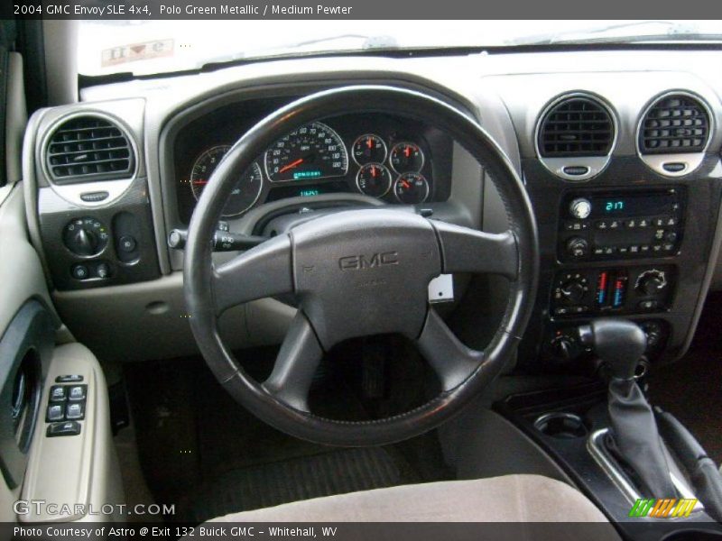 Polo Green Metallic / Medium Pewter 2004 GMC Envoy SLE 4x4
