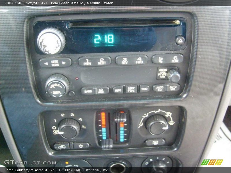 Polo Green Metallic / Medium Pewter 2004 GMC Envoy SLE 4x4