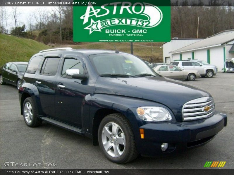 Imperial Blue Metallic / Gray 2007 Chevrolet HHR LT