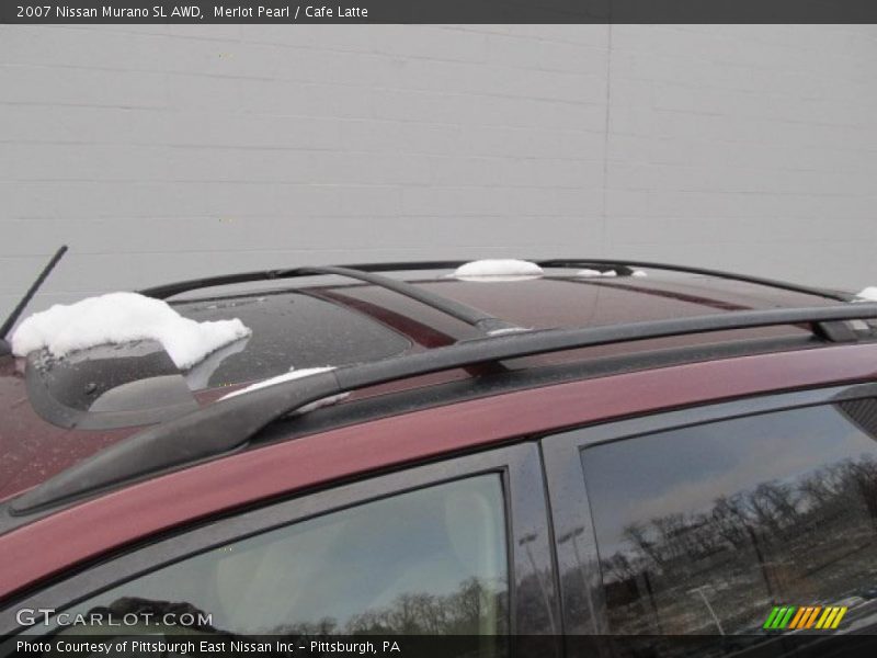 Merlot Pearl / Cafe Latte 2007 Nissan Murano SL AWD