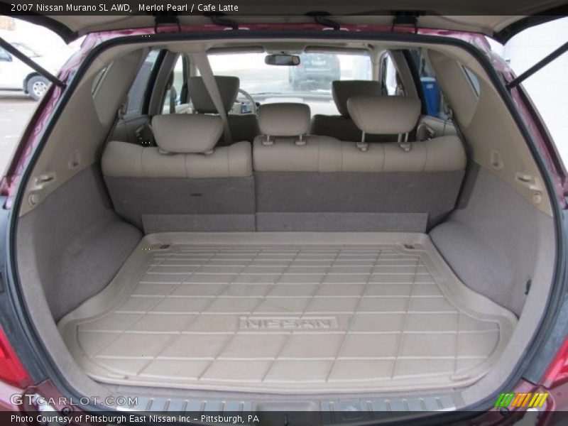Merlot Pearl / Cafe Latte 2007 Nissan Murano SL AWD