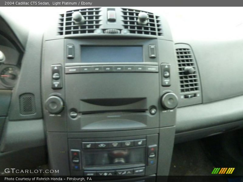 Light Platinum / Ebony 2004 Cadillac CTS Sedan