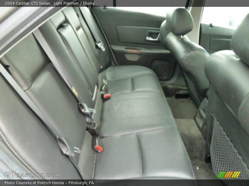 Light Platinum / Ebony 2004 Cadillac CTS Sedan