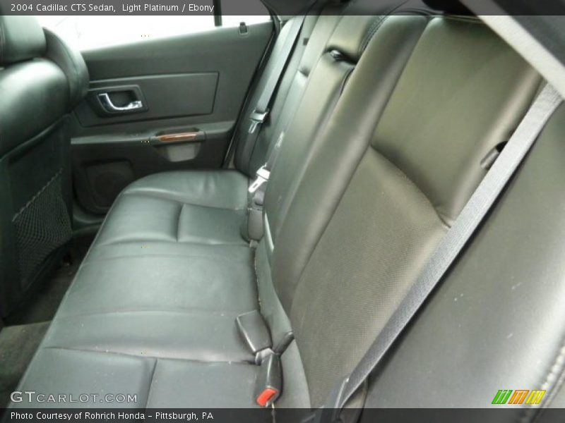 Light Platinum / Ebony 2004 Cadillac CTS Sedan