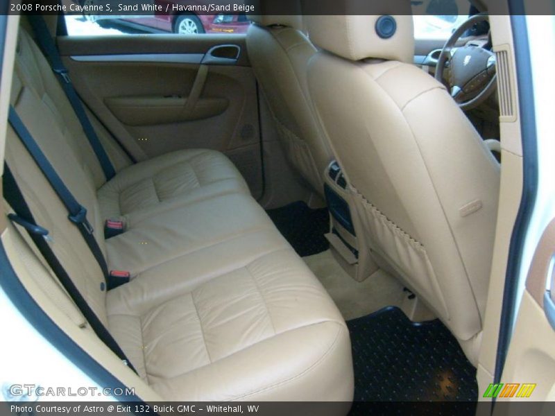 Sand White / Havanna/Sand Beige 2008 Porsche Cayenne S