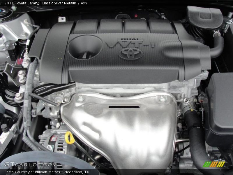  2011 Camry  Engine - 2.5 Liter DOHC 16-Valve Dual VVT-i 4 Cylinder