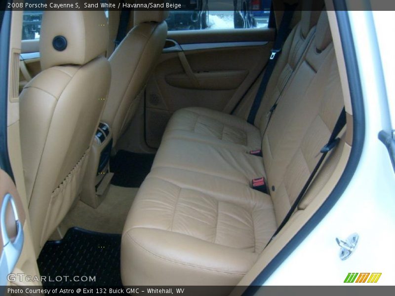 Sand White / Havanna/Sand Beige 2008 Porsche Cayenne S