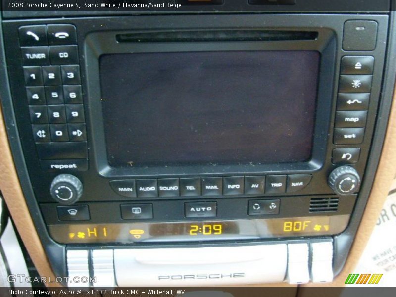 Sand White / Havanna/Sand Beige 2008 Porsche Cayenne S