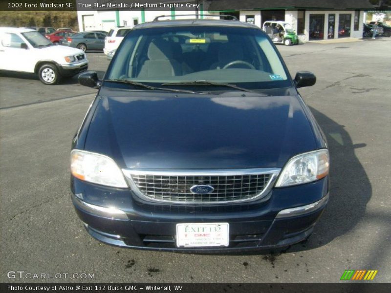 True Blue Metallic / Medium Graphite Grey 2002 Ford Windstar SE