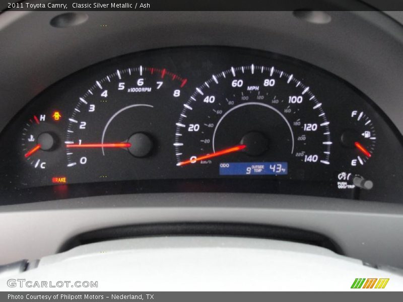  2011 Camry   Gauges