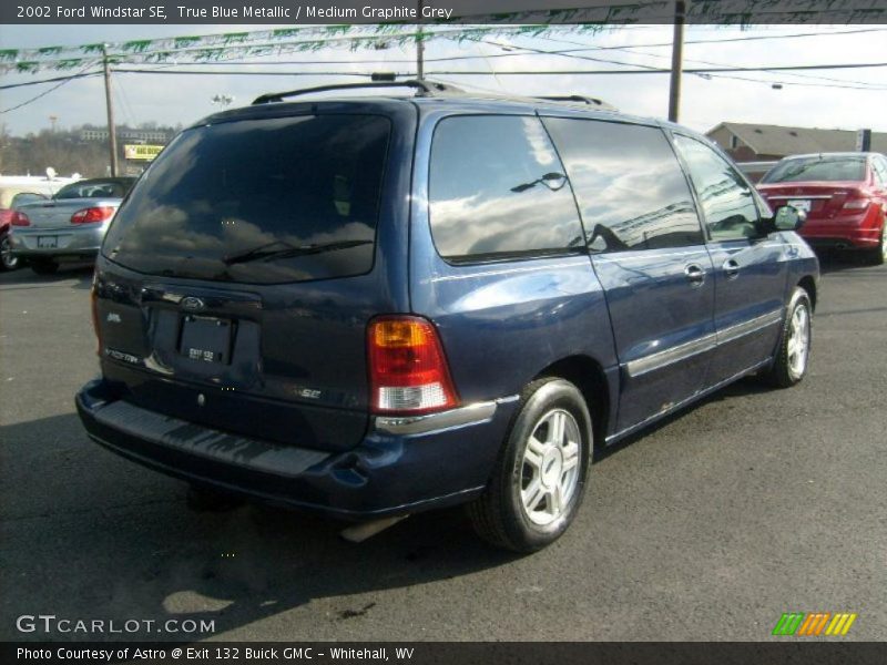 True Blue Metallic / Medium Graphite Grey 2002 Ford Windstar SE