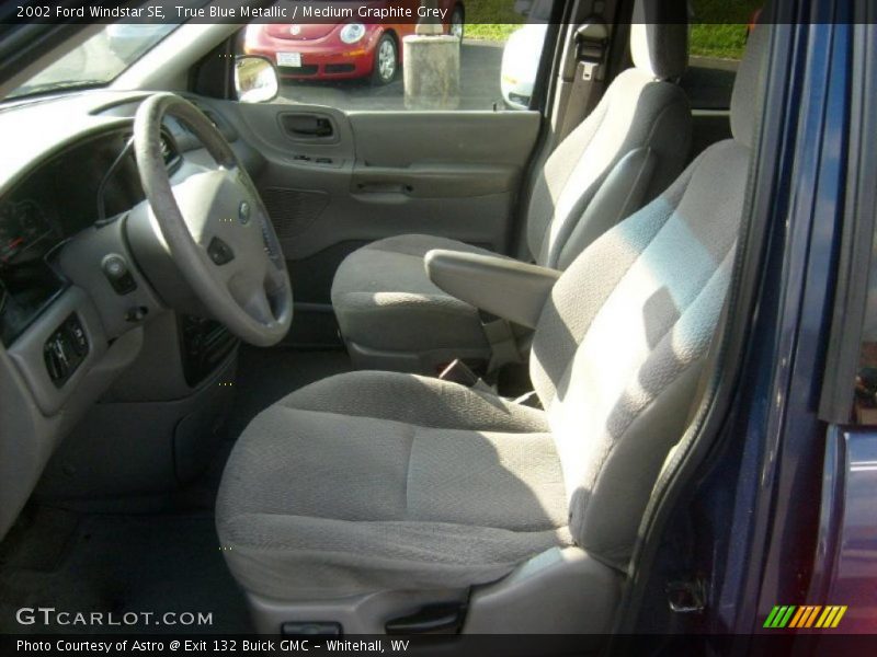 True Blue Metallic / Medium Graphite Grey 2002 Ford Windstar SE