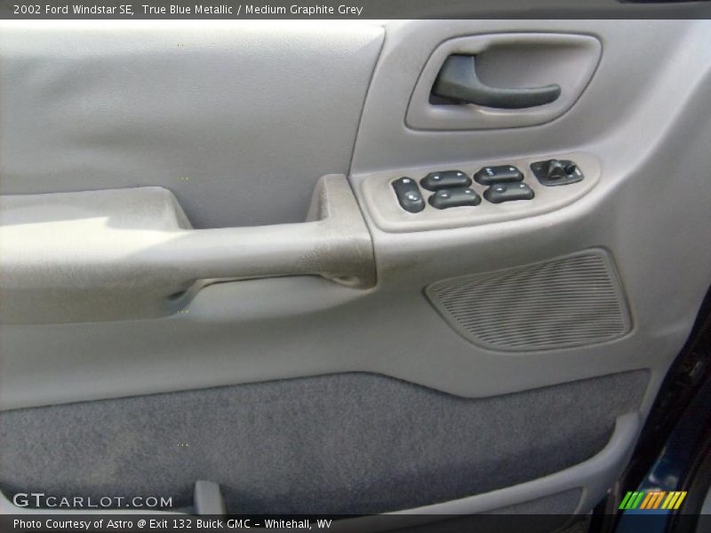True Blue Metallic / Medium Graphite Grey 2002 Ford Windstar SE