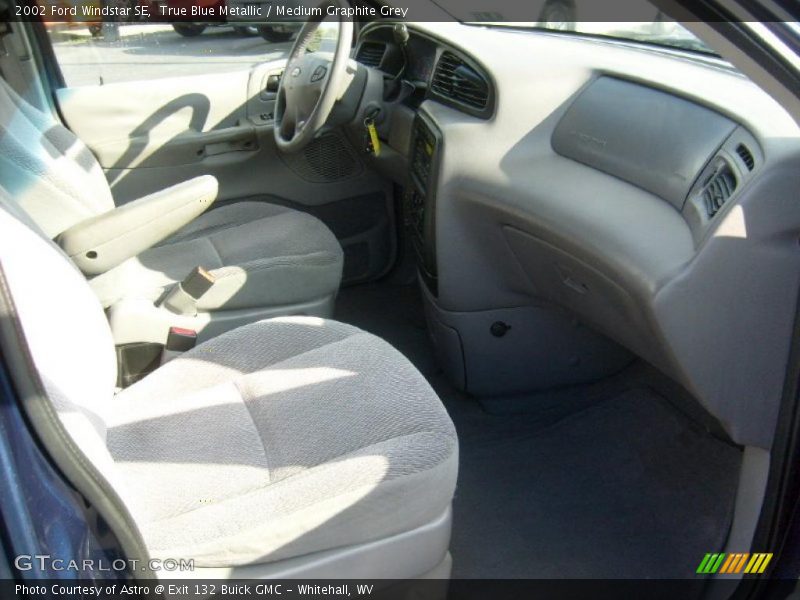 True Blue Metallic / Medium Graphite Grey 2002 Ford Windstar SE