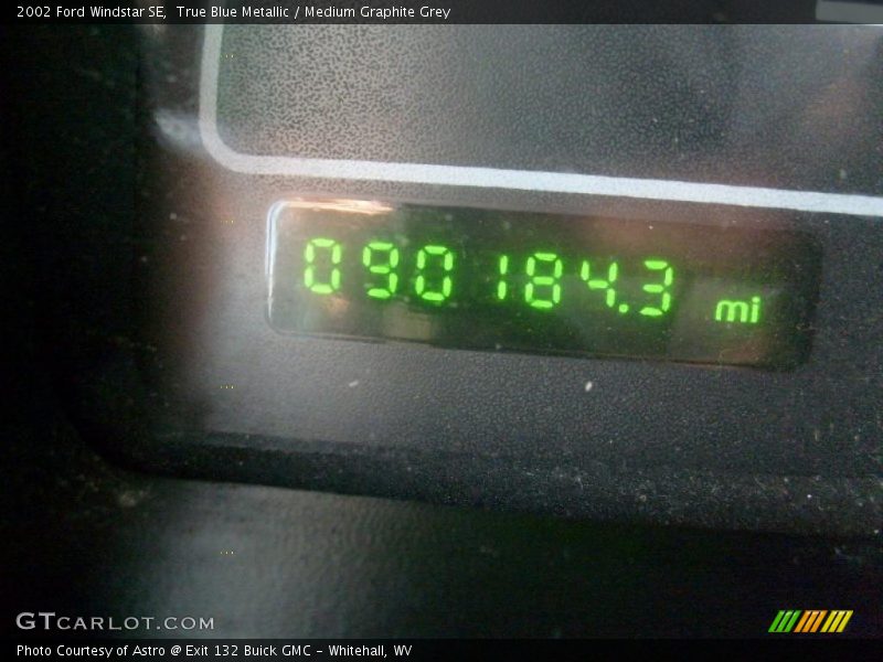True Blue Metallic / Medium Graphite Grey 2002 Ford Windstar SE