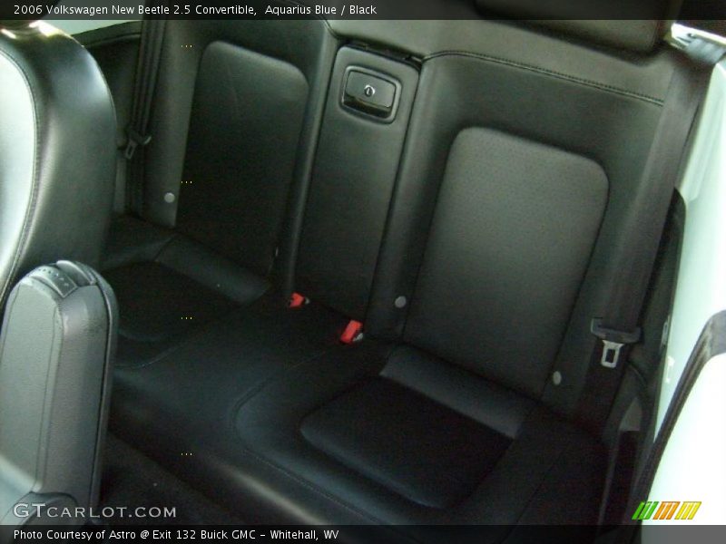 Aquarius Blue / Black 2006 Volkswagen New Beetle 2.5 Convertible
