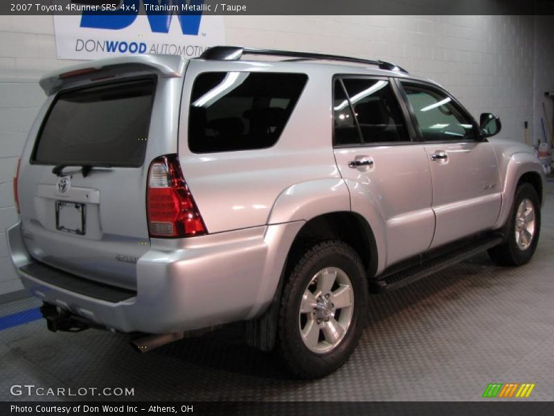 Titanium Metallic / Taupe 2007 Toyota 4Runner SR5 4x4