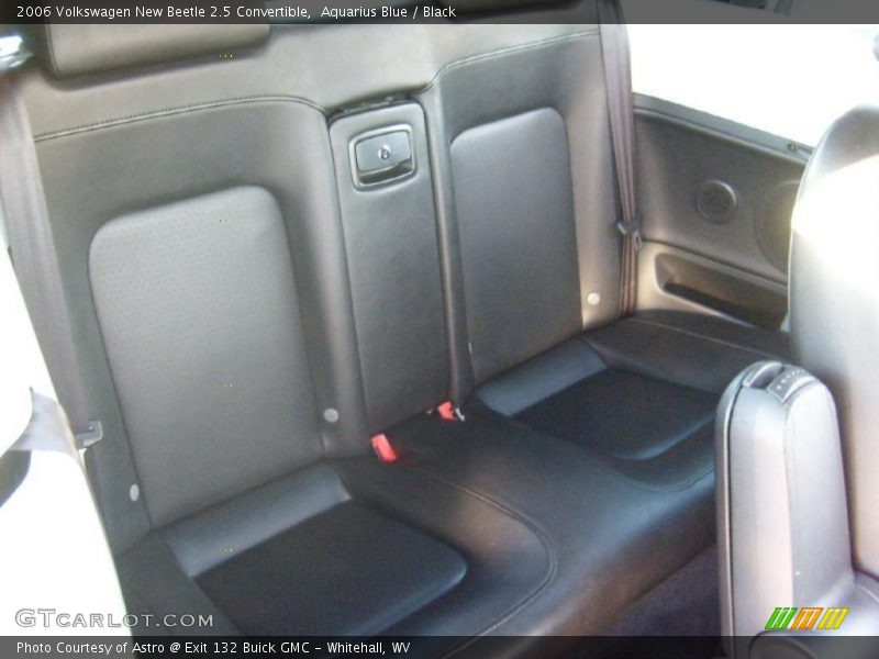 Aquarius Blue / Black 2006 Volkswagen New Beetle 2.5 Convertible