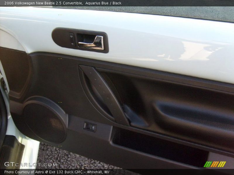Aquarius Blue / Black 2006 Volkswagen New Beetle 2.5 Convertible