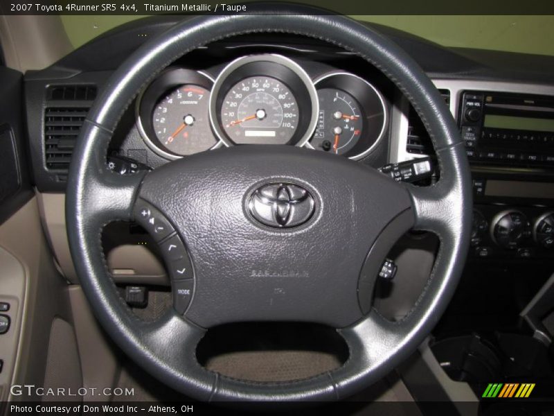 Titanium Metallic / Taupe 2007 Toyota 4Runner SR5 4x4