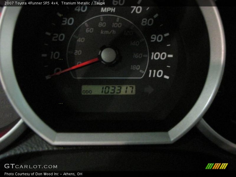 Titanium Metallic / Taupe 2007 Toyota 4Runner SR5 4x4