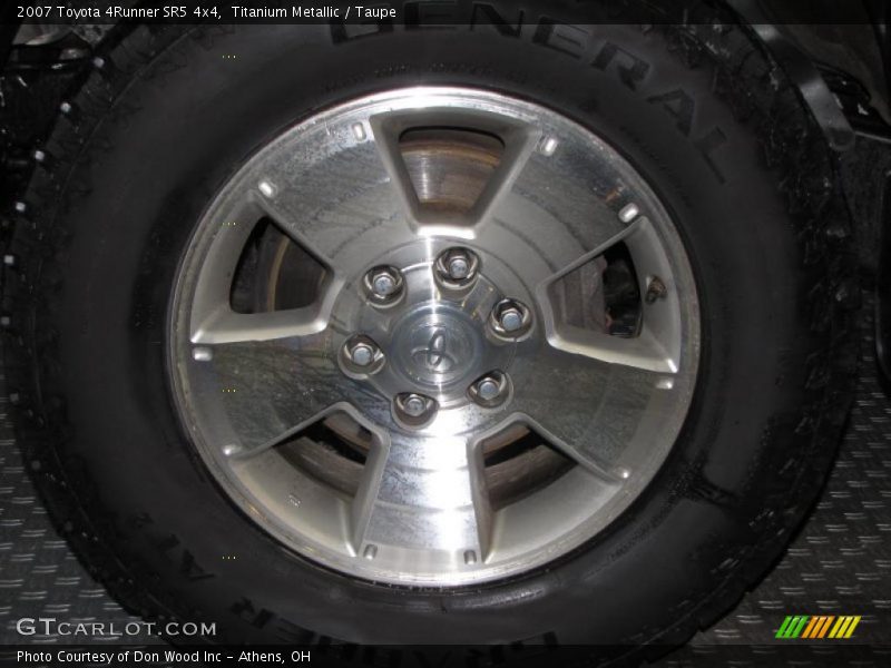 Titanium Metallic / Taupe 2007 Toyota 4Runner SR5 4x4