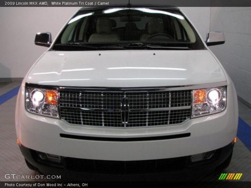 White Platinum Tri Coat / Camel 2009 Lincoln MKX AWD