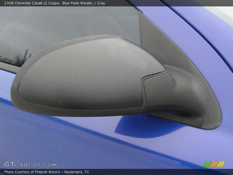 Blue Flash Metallic / Gray 2008 Chevrolet Cobalt LS Coupe