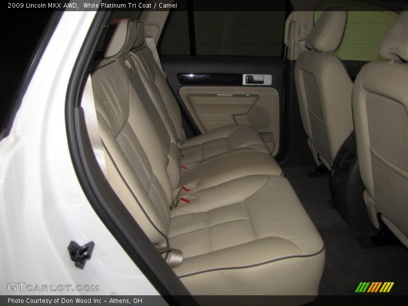White Platinum Tri Coat / Camel 2009 Lincoln MKX AWD