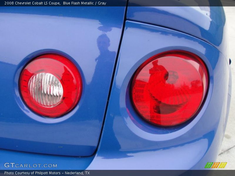 Blue Flash Metallic / Gray 2008 Chevrolet Cobalt LS Coupe