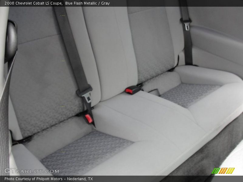 Blue Flash Metallic / Gray 2008 Chevrolet Cobalt LS Coupe