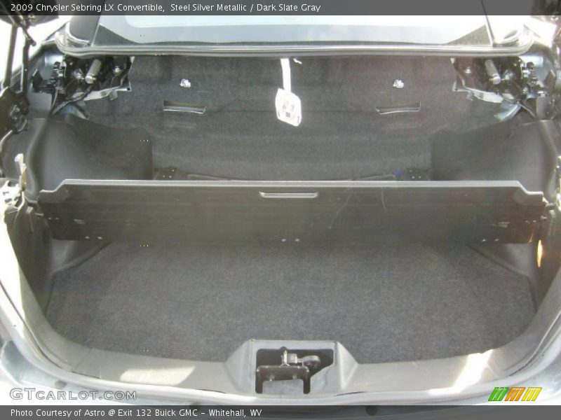 Steel Silver Metallic / Dark Slate Gray 2009 Chrysler Sebring LX Convertible