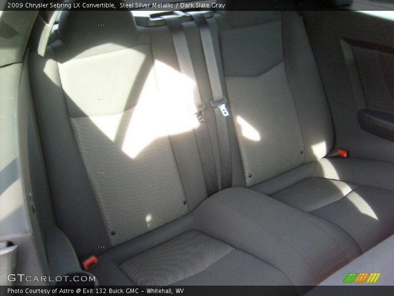 Steel Silver Metallic / Dark Slate Gray 2009 Chrysler Sebring LX Convertible