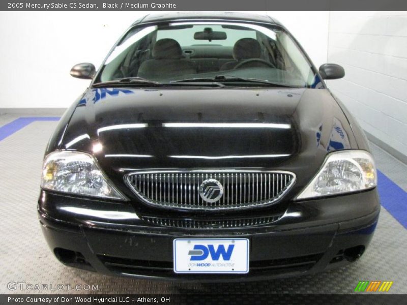 Black / Medium Graphite 2005 Mercury Sable GS Sedan