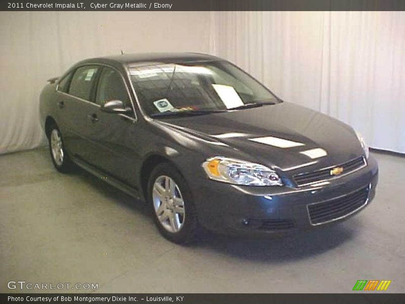 Cyber Gray Metallic / Ebony 2011 Chevrolet Impala LT