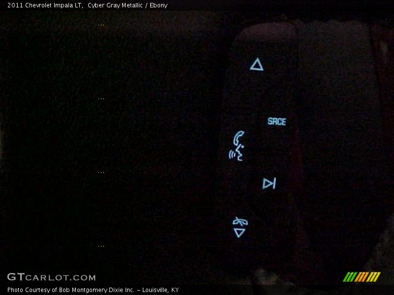 Cyber Gray Metallic / Ebony 2011 Chevrolet Impala LT