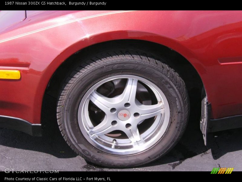 Burgundy / Burgundy 1987 Nissan 300ZX GS Hatchback