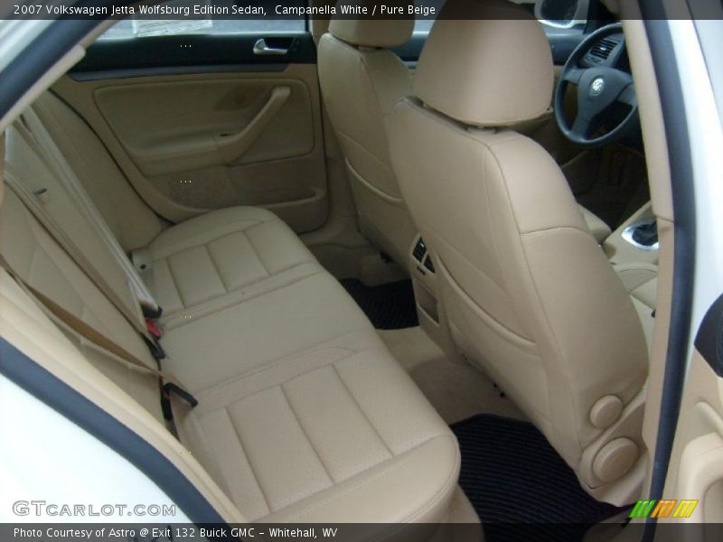 Campanella White / Pure Beige 2007 Volkswagen Jetta Wolfsburg Edition Sedan