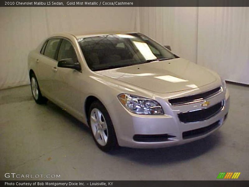 Gold Mist Metallic / Cocoa/Cashmere 2010 Chevrolet Malibu LS Sedan