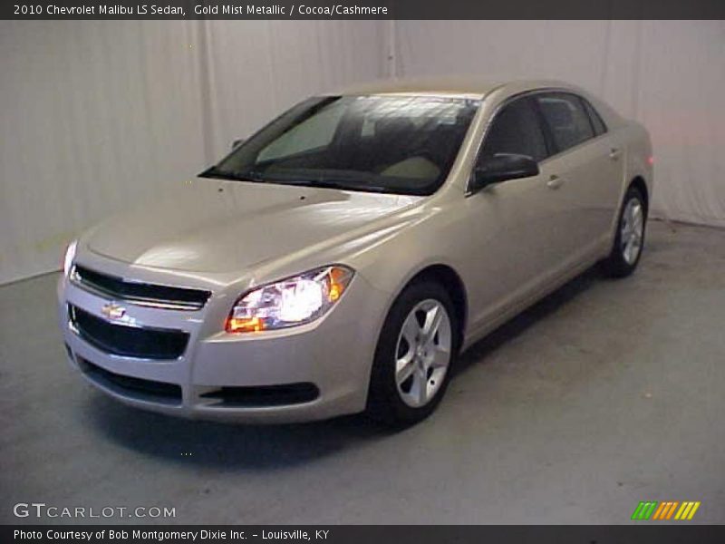 Gold Mist Metallic / Cocoa/Cashmere 2010 Chevrolet Malibu LS Sedan
