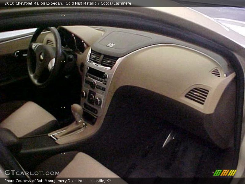 Gold Mist Metallic / Cocoa/Cashmere 2010 Chevrolet Malibu LS Sedan