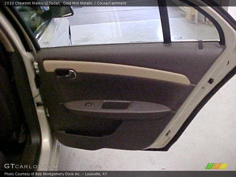 Gold Mist Metallic / Cocoa/Cashmere 2010 Chevrolet Malibu LS Sedan